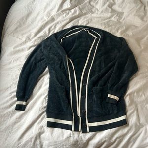 Aritzia green cardigan